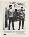 (BLACK PANTHERS.) NEWTON, HUEY P. The racist dog policemen must withdraw immediately from our communities.